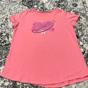 Under Armour softball tee